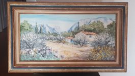 Peinture à l’huile sur toile / de Zubrycki