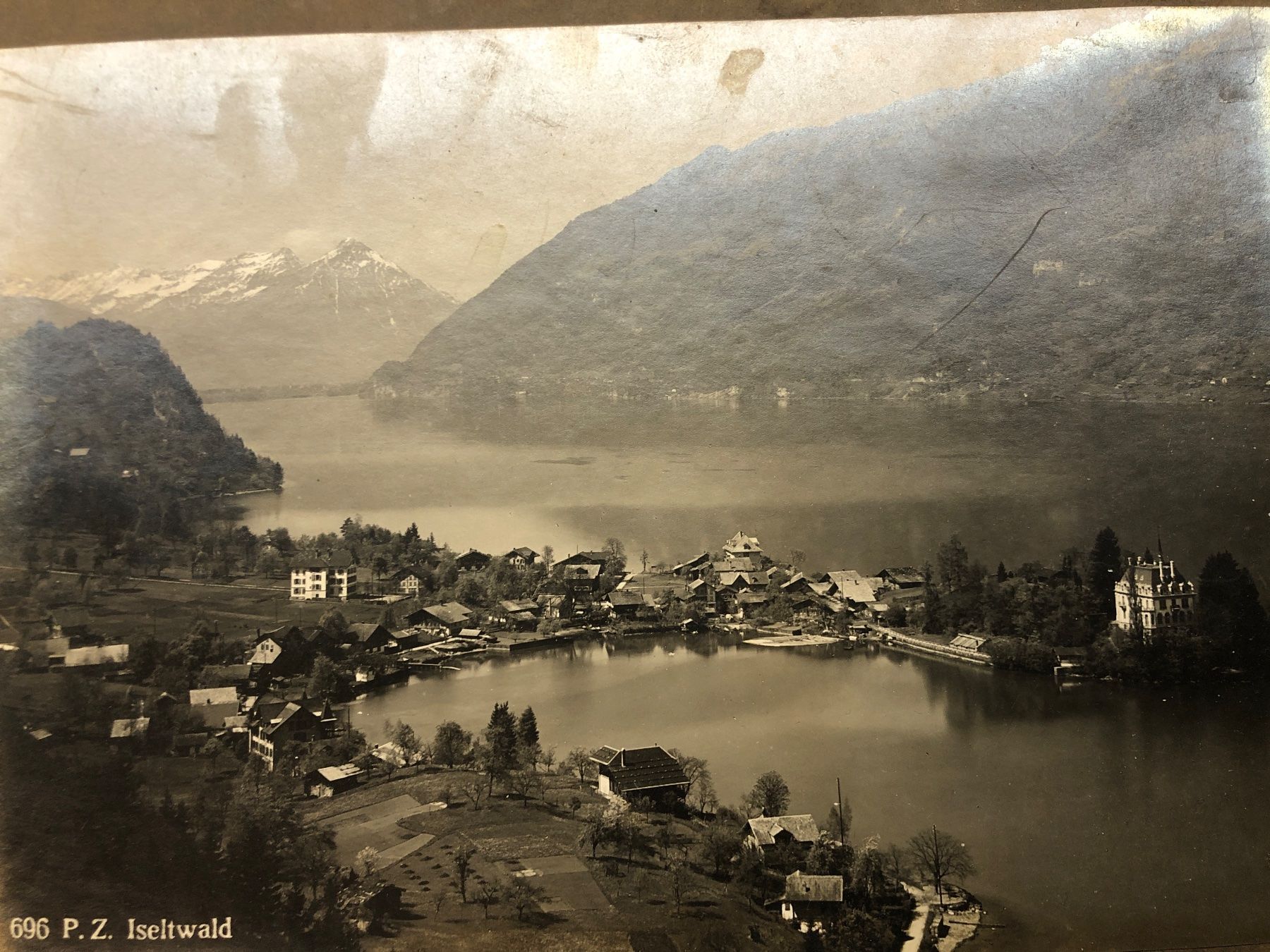 Foto & Immagini: Antikes Foto Iseltwald ca. 1920er – Usato da Nunningen venduto da anclaudia 3