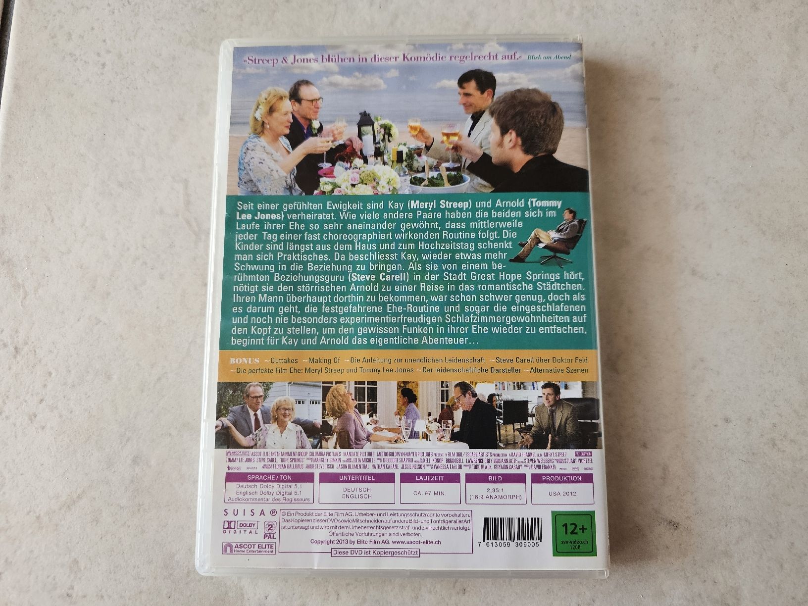 Tutti i DVDs: Hope Springs  -  Wie beim ersten Mal – Usato da Schneisingen venduto da backstore24 1