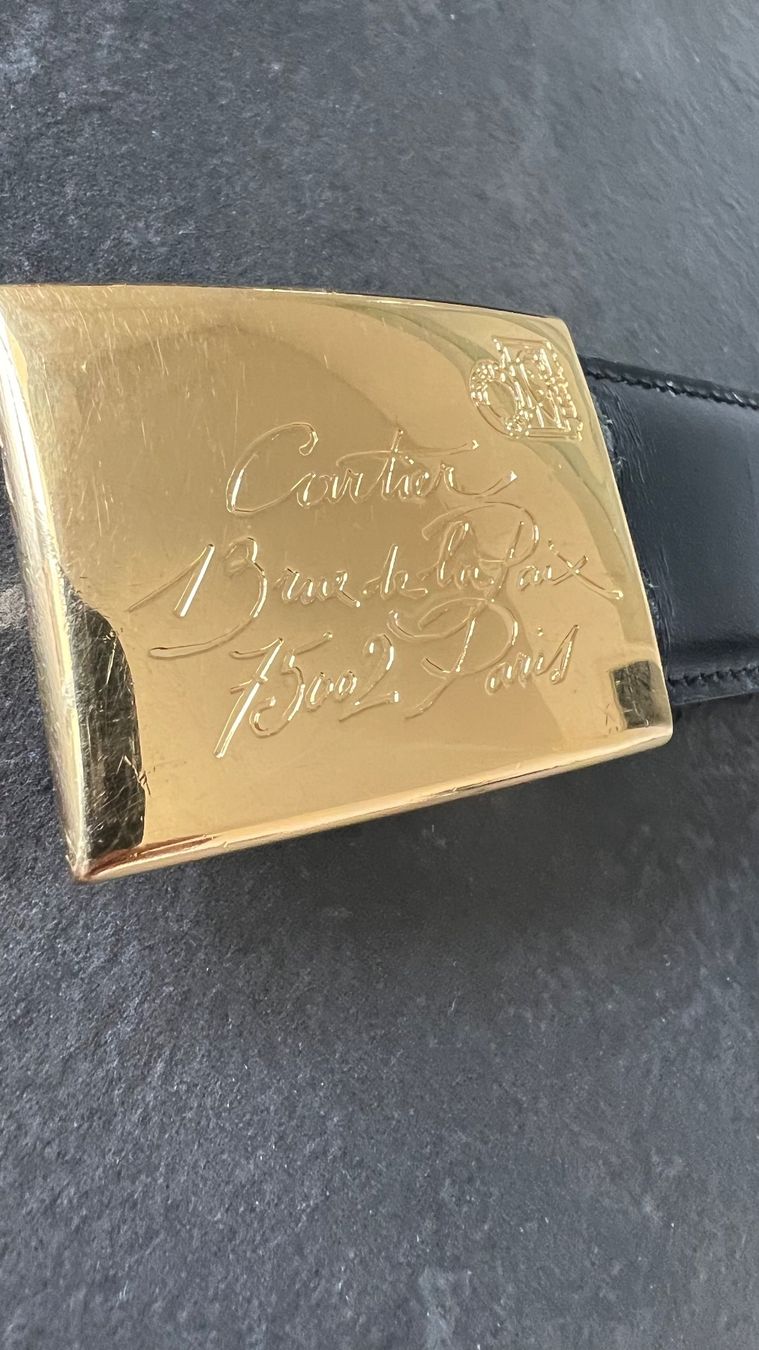 Cartier Gürtel: Cartier ceinture en cuir – Gebraucht aus Nyon von stylevintage79 4