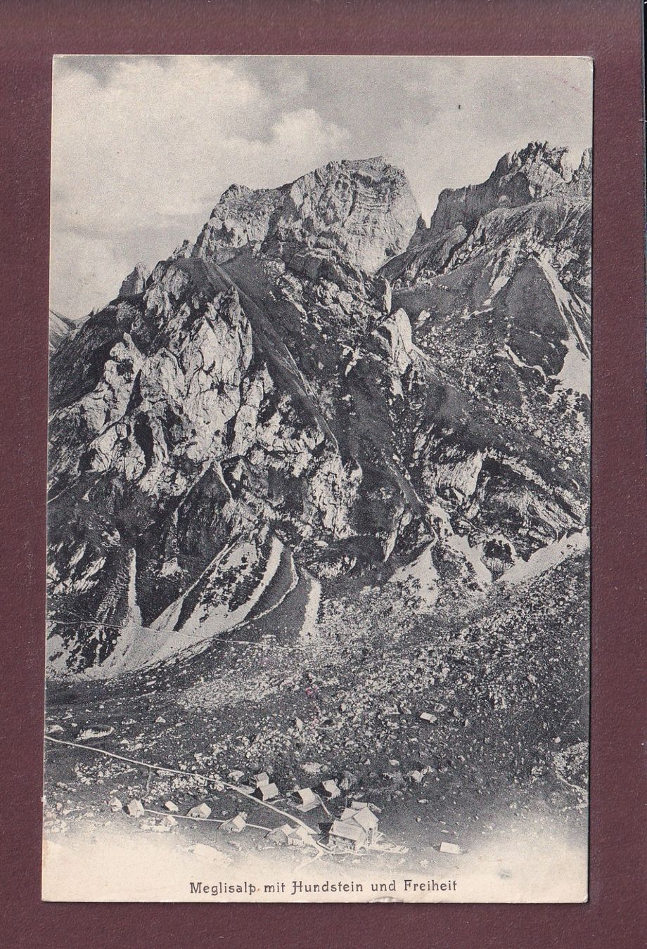 Cartes postales: MEGLISALP - Hundstein - Freiheit – D'occasion à Pully par nicecards