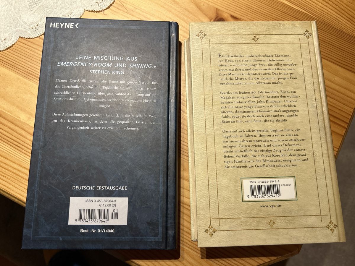 Libri: Stephen King: Das Tagebuch der Eleanor Druse, – Usato da Brunnen venduto da Liluzick 1
