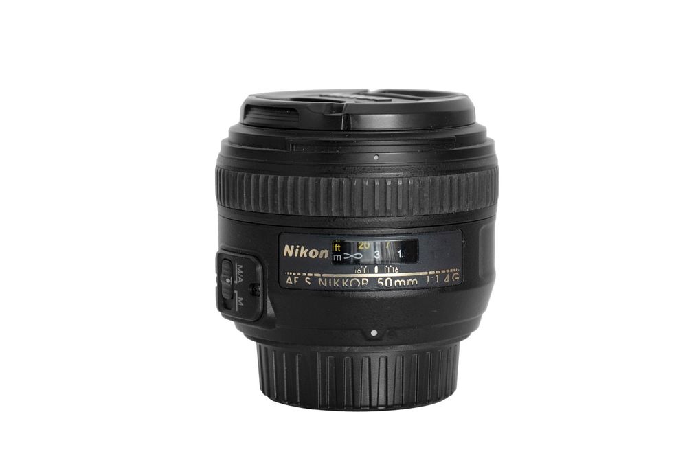 Paraluce HB-47 compatibile con Nikon AF-S Nikkor 50 mm f/1.4G, AF-S Nikkor 50 mm f/1.8G, sostituisce Nikon HB-47
