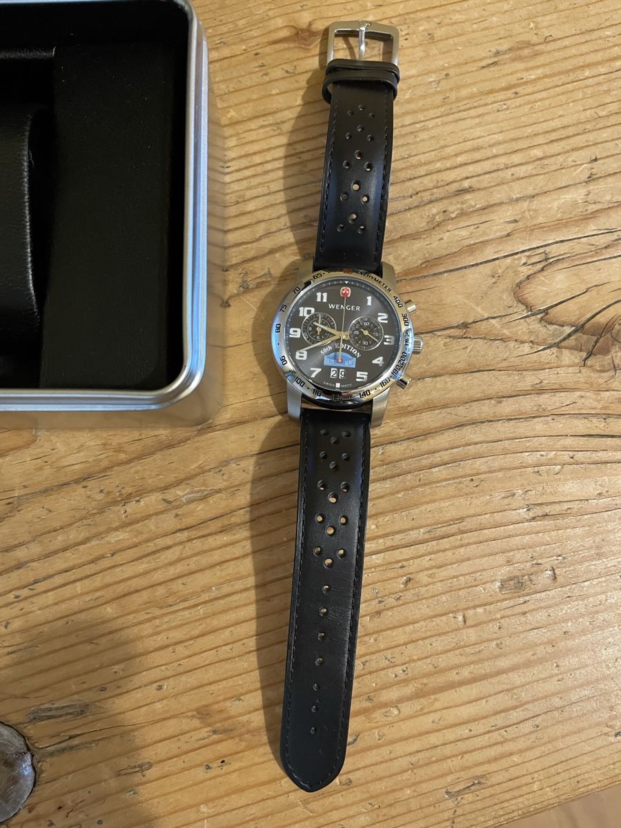 Wenger Uhren: Wenger Uhr Spezial Edition – Neu und originalverpackt aus Siebnen von Starlauf 3