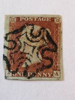 One Penny Red 1841, Platte 34