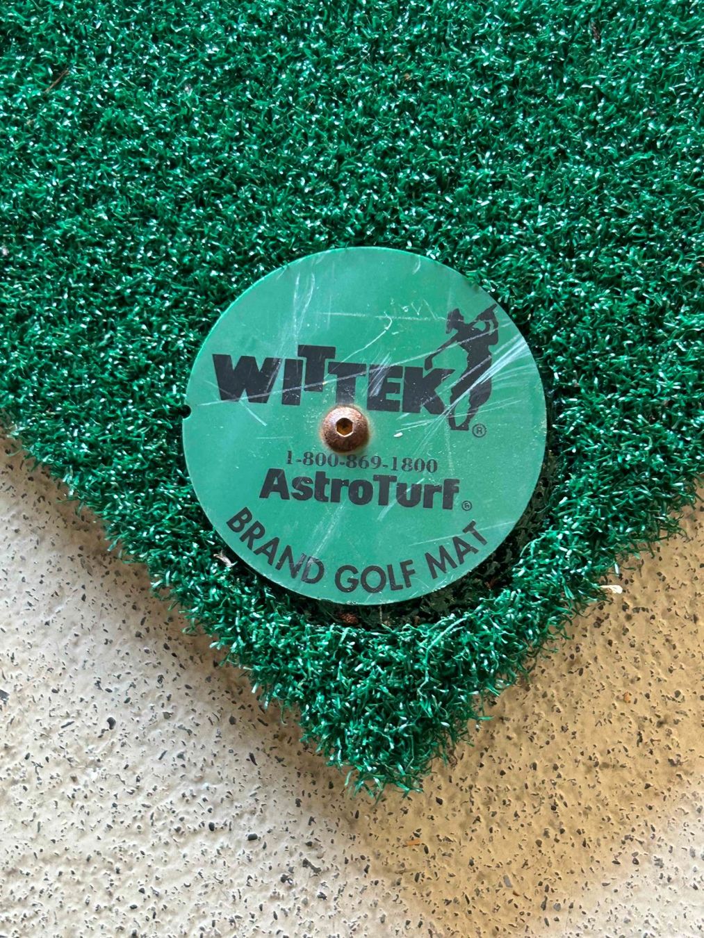 Bodenmatten: Golf Abschlagsmatte 150 x 150cm mit Bällen & Tees – Gebraucht aus Oberengstringen von wilo14 3