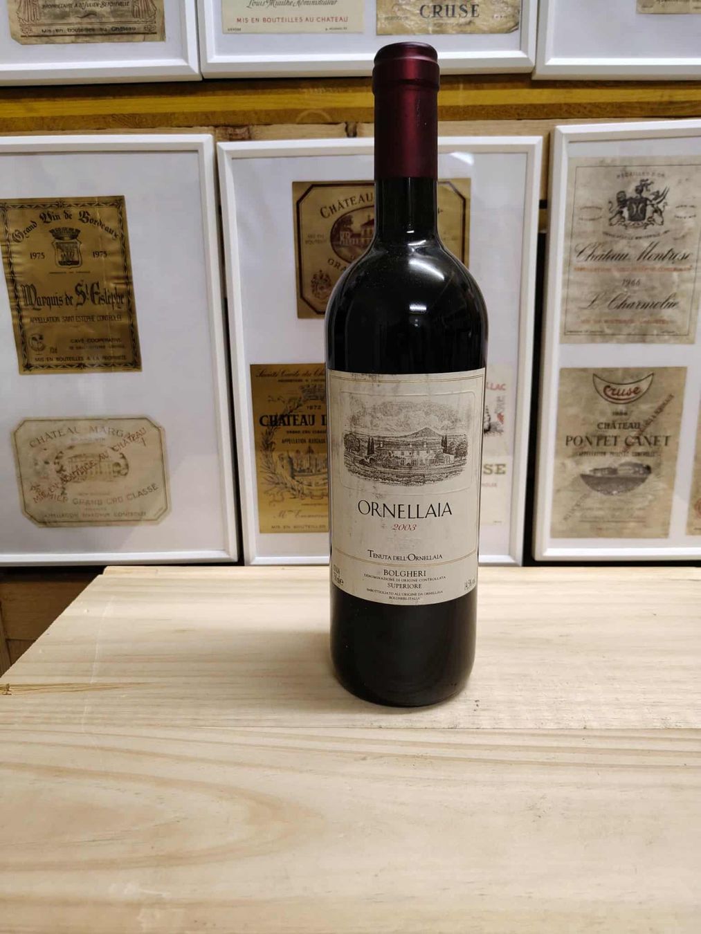 Ornellaia Vino: 2003 ORNELLAIA – Nuovo e nell'imballaggio originale da Münchenstein venduto da weinundspirituosen