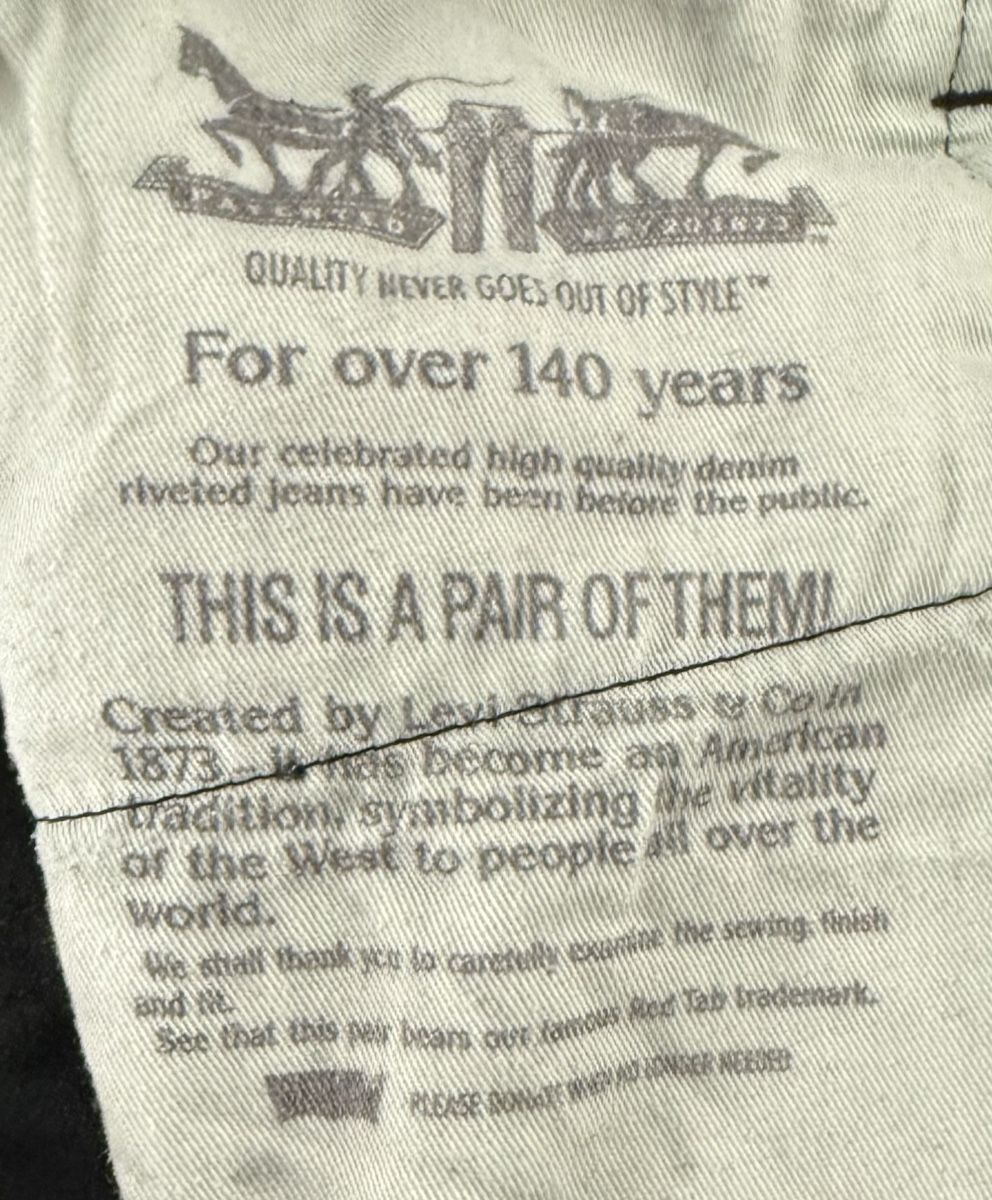 Levi's Pantalons: Levis Strauss & Co Hose – D'occasion à Opfikon par Luis144 3