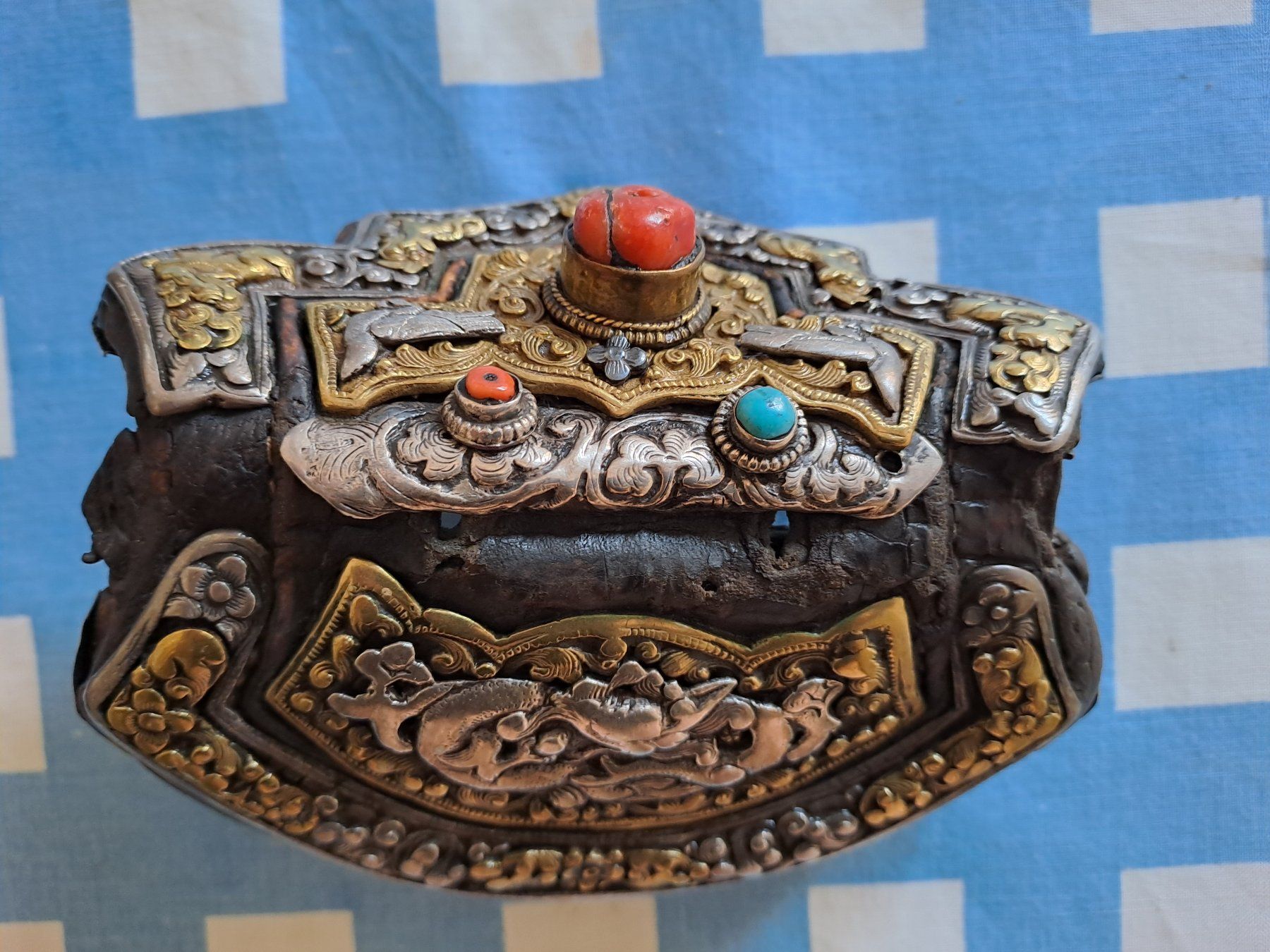 Sculture & Statue: BOURSE ancienne TIBET XIXème – Usato da LAUSANNE venduto da KWEW 2