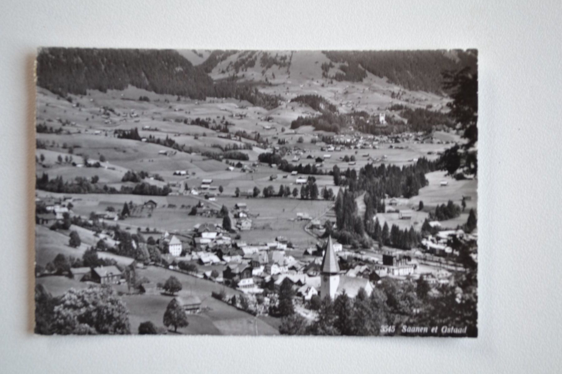 Cartoline postali: AK Saanen und Gstaad BE – Usato da Beinwil am See venduto da kajak55