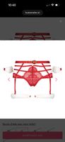 Hunkemoller lingerie Noël sexy rouge et blanche, neuf