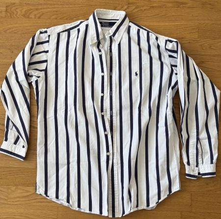 Ralph Lauren gestreiftes Hemd (L), Riviera
