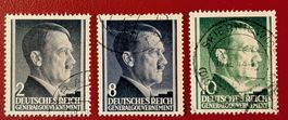 DEUTSCHES REICH POLEN HITLER VOLLSTPL SKIERNIEWICE LODZ 1944