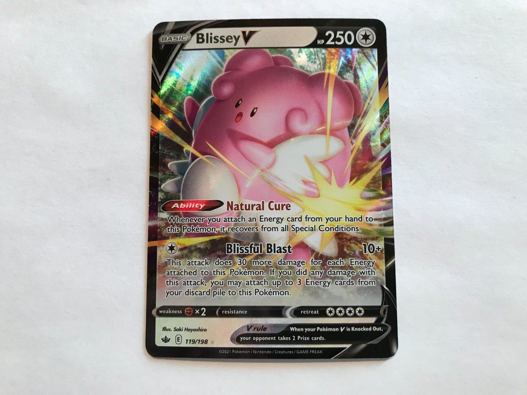 Pokémon Carte collezionabili: Blissey V EN – Usato da Hagendorn venduto da Pokecollectorch 1