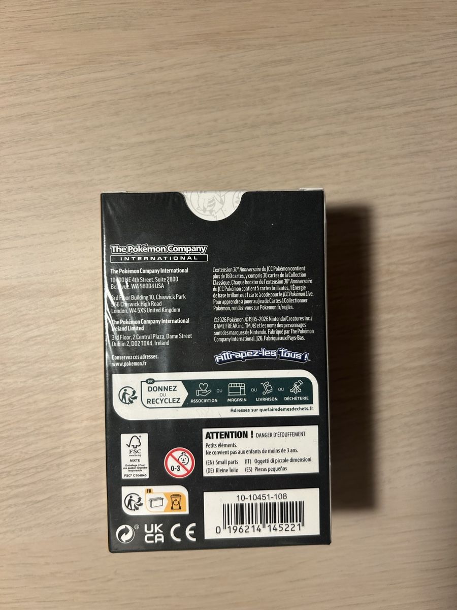 Pokémon Carte collezionabili: Bundle pokemon 30 ans français  – Nuovo e nell'imballaggio originale da Cottens FR venduto da nic_75jc 1