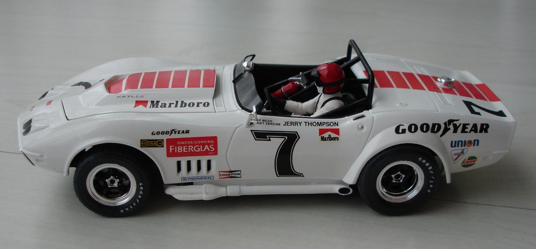 Modellautos: Sauber gebaute Corvette 427 von Monogram mit Jerry Thompson – Gebraucht aus Buttikon SZ von ckucky 4