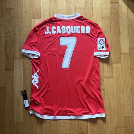 Real Sporting Gijon Kappa Jersey XXL - Casquero #7 