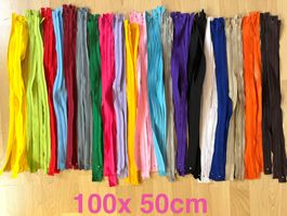 Reissverschlüsse   100 x 50 cm     neu     TOP Angebot