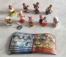 Saustark Duell in der Küche 2010 Figuren Kinder Überraschung