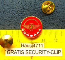 ZÜNDAPP MOTOTRRAD LOGO SCHMUCK-PIN ENAMEL MIT SECURITY-CLIP