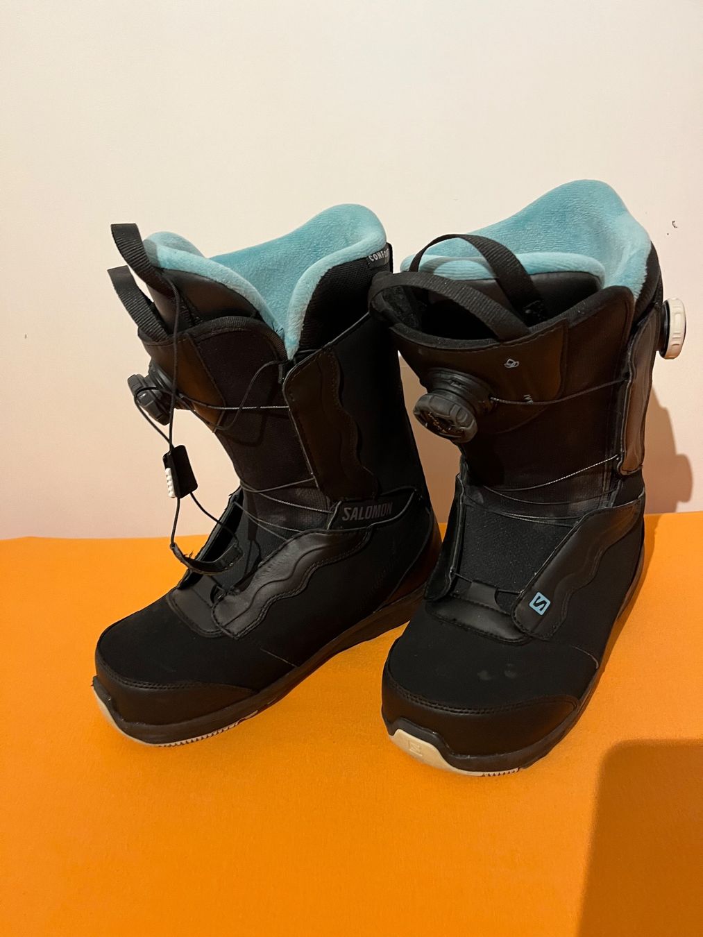 Salomon Scarpe da uomo: Salomon Snowboardboots Gr. 40.5 mit BOA – Usato da Siebnen venduto da Sonnenscheinsohn 1