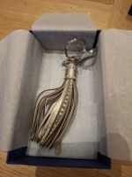 Swarovski Tassel Keyring Bag Charm - Gold & Crystals