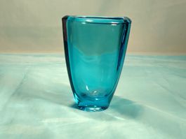 Original 50er Jahre Vase, türkis