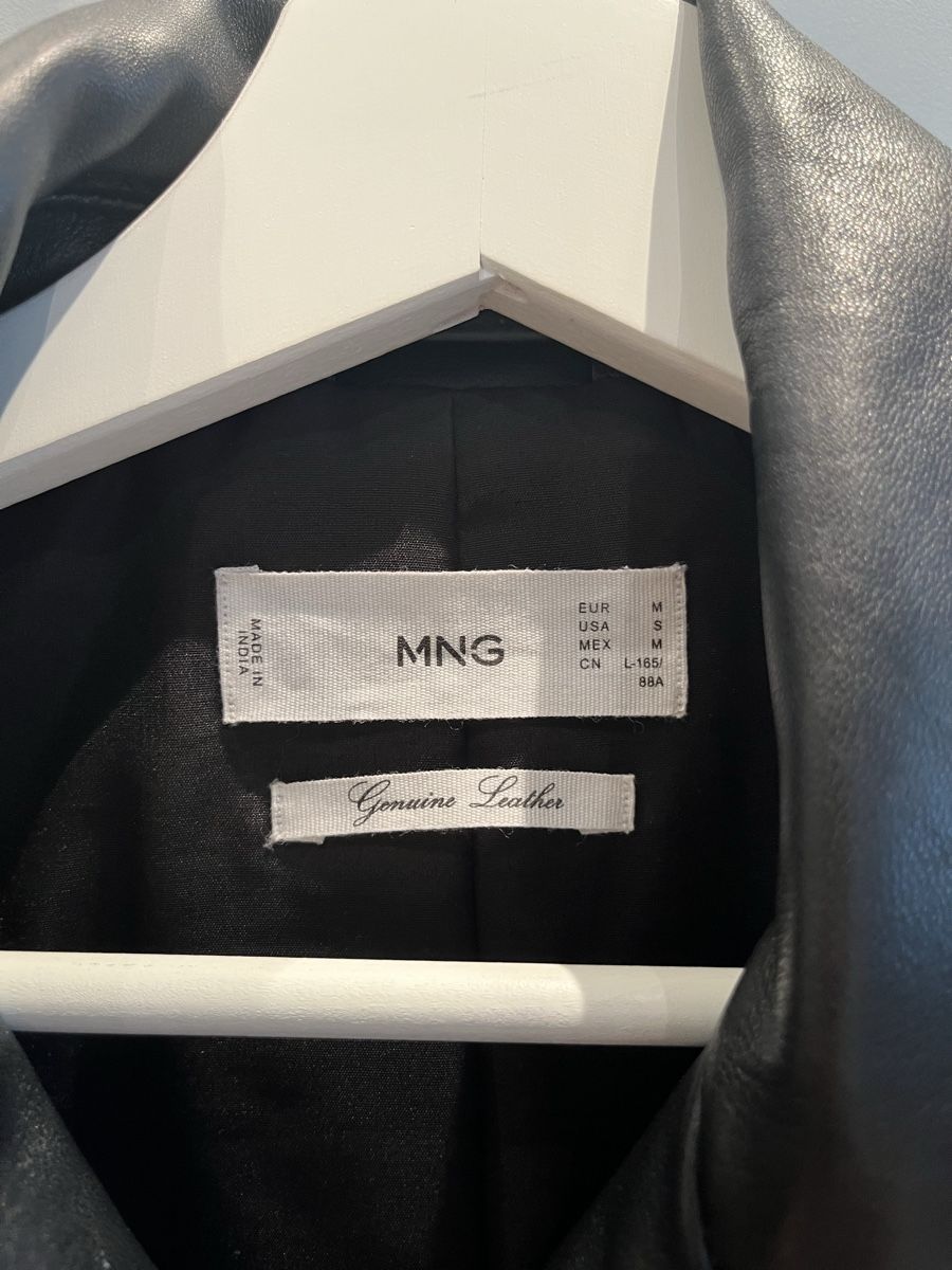 Mango Giacche: Lederjacke schwar Gr. M – Usato da Immensee venduto da dal94 3