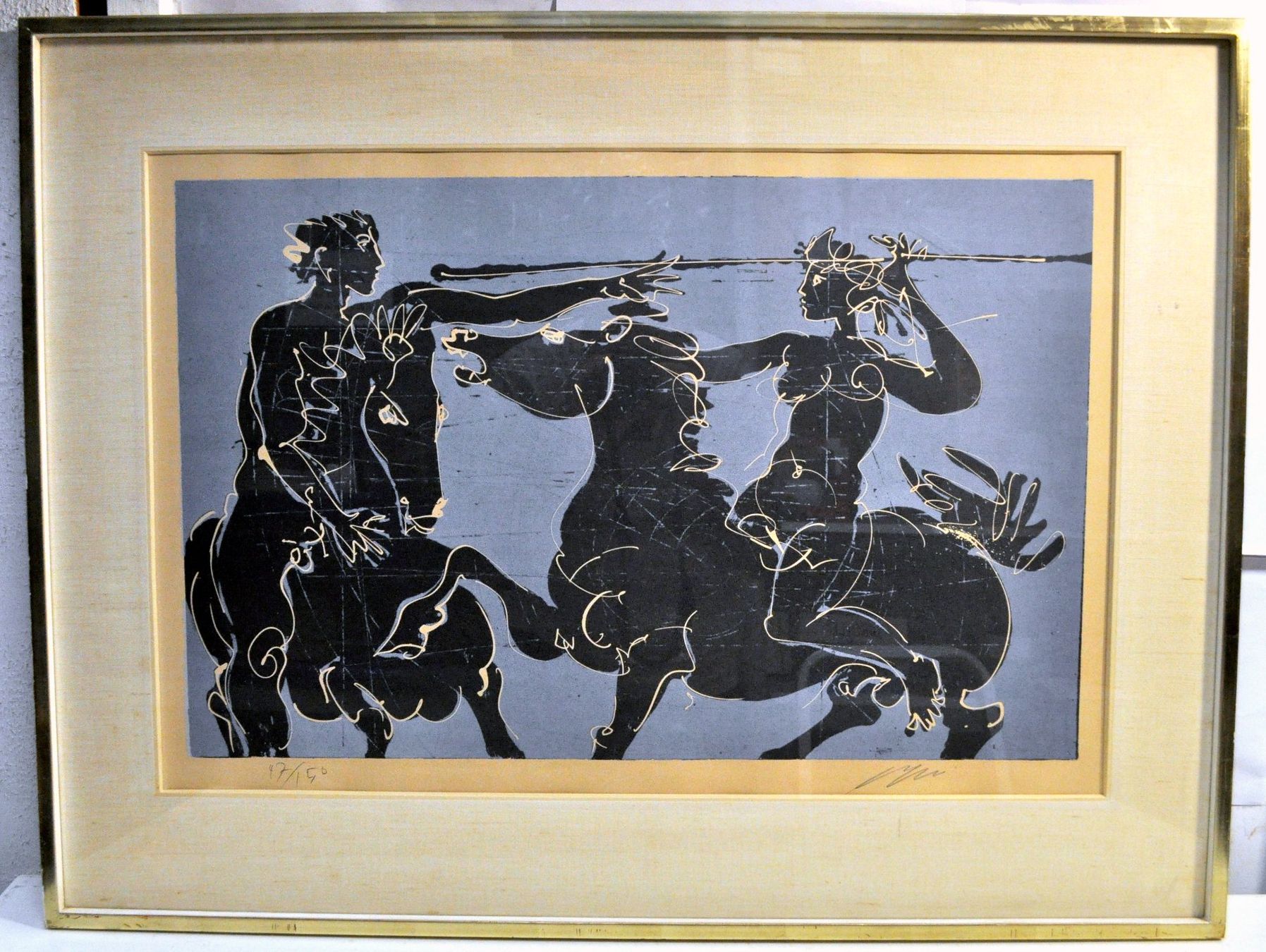 Grafica & Litografie: Lithographie 47/150 signée Hans Erni – Usato da Neuchâtel venduto da Neuchatel