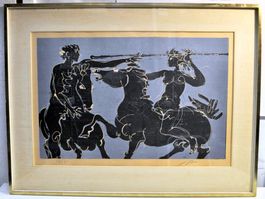 Lithographie 47/150 signée Hans Erni