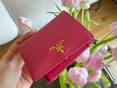 Prada Portemonnaie Leder