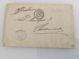 1904, Stabstempel Piandera auf Amtlichen Familienstatus