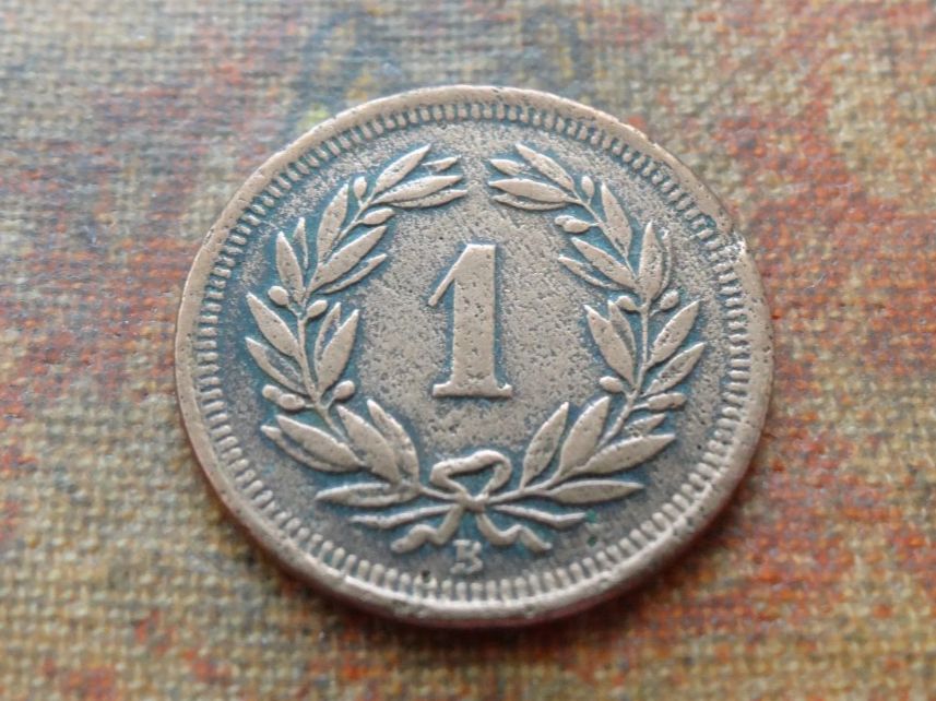 Toutes les monnaies: 1 Rp. 1900  (A) – D'occasion à Romanel-sur-Lausanne par Swift13 1