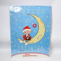Blechschild ewiger Kalender unser Sandmännchen
