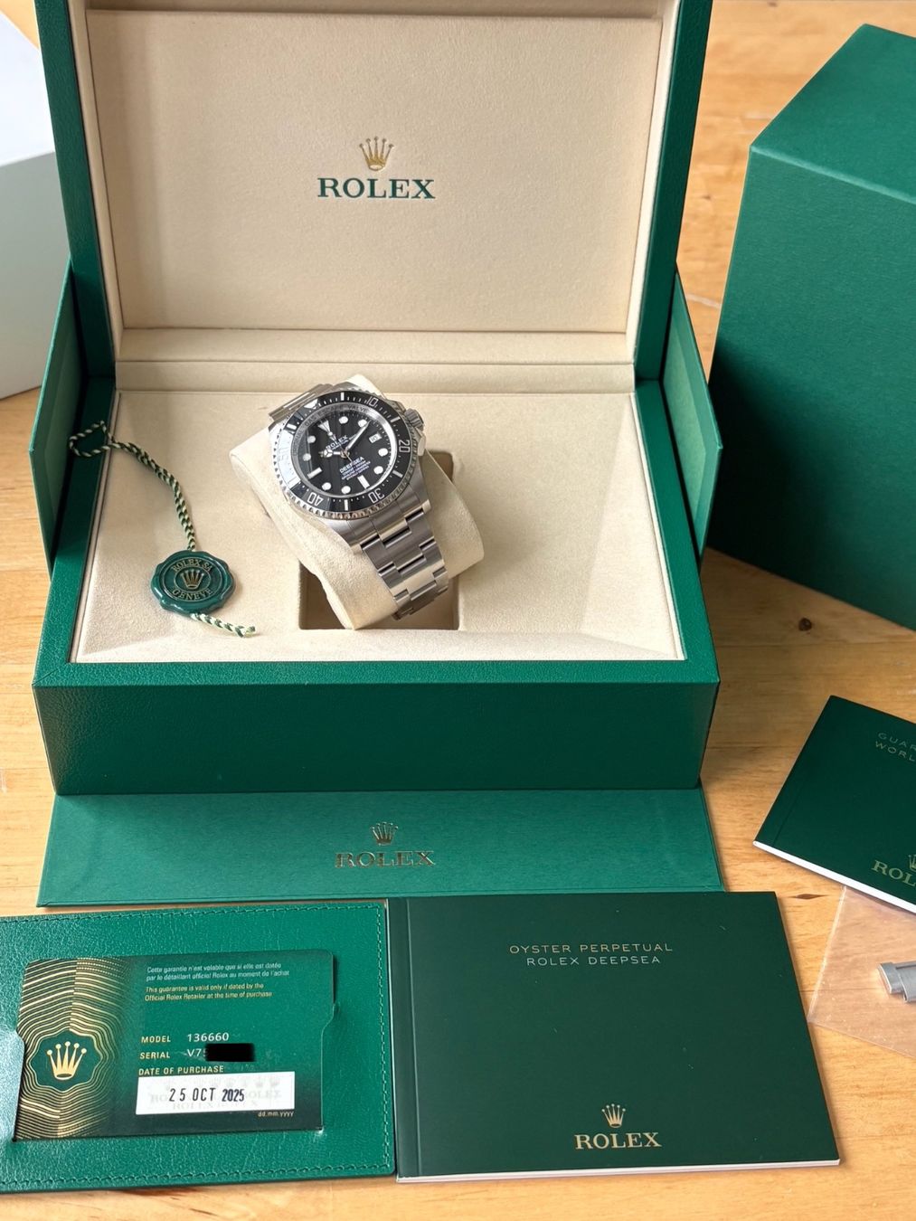 Rolex Orologi: ROLEX Deepsea Fullset 10/2025 Ref: 136660 – Usato da Birsfelden venduto da Mynos 3