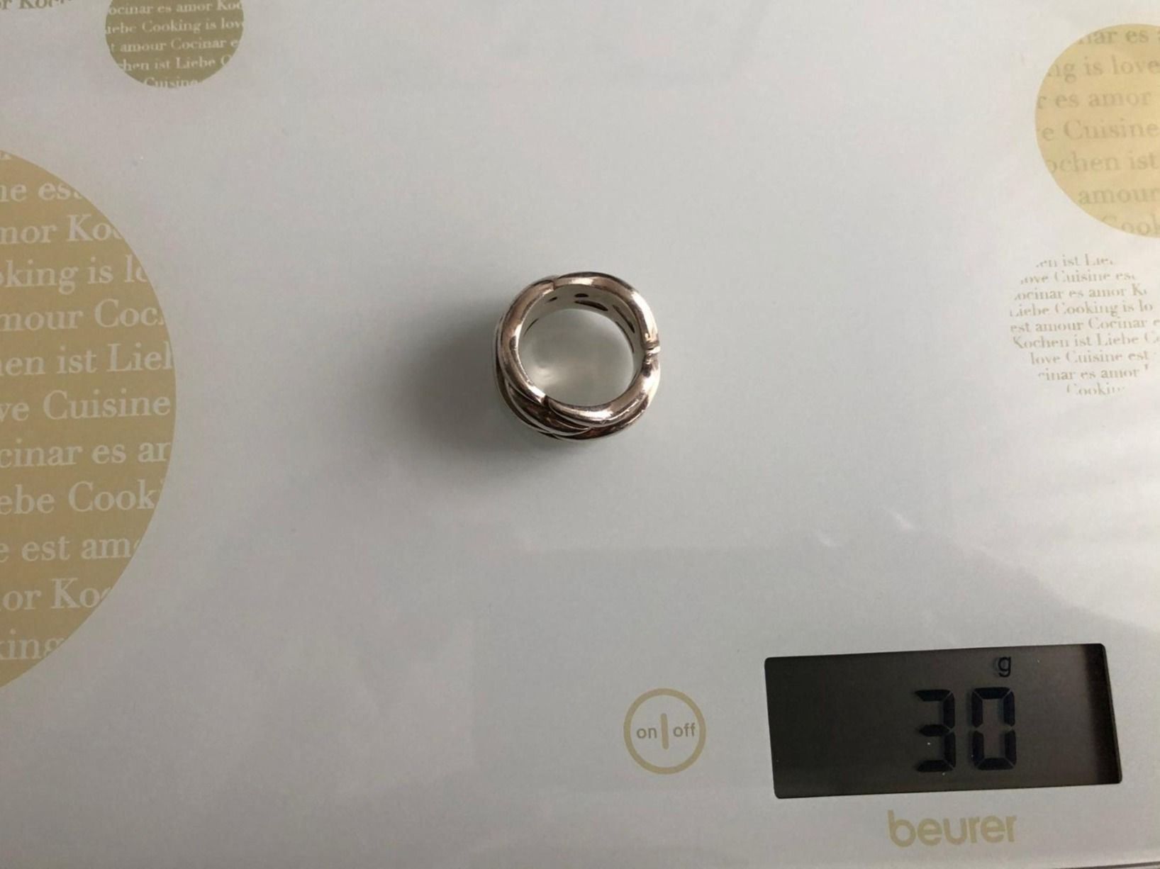 Anelli: Silberring 925er Gewicht 30gr. – Usato da Stetten SH venduto da Parenzana 2