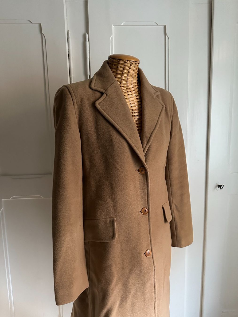 Zara Cappotti: ZARA - Mantel kamelbraun Wolle 38 – Usato da Zürich venduto da Diazaio 1