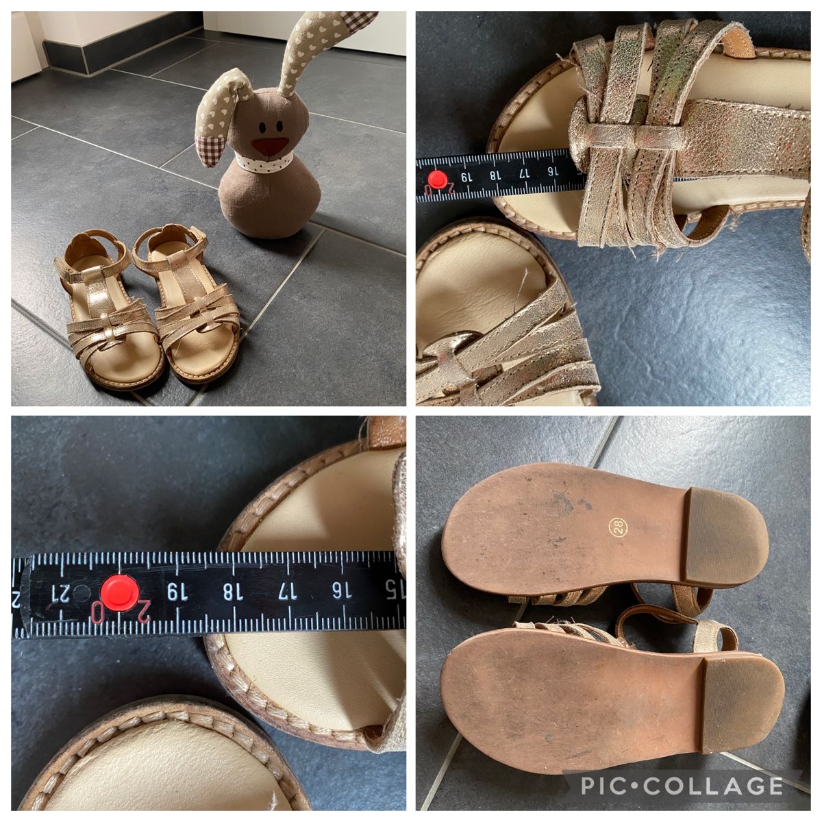 Scarpe per ragazze: Sandalen Okaidi, Gr. 28 – Usato da Summaprada venduto da hirschuh506 1