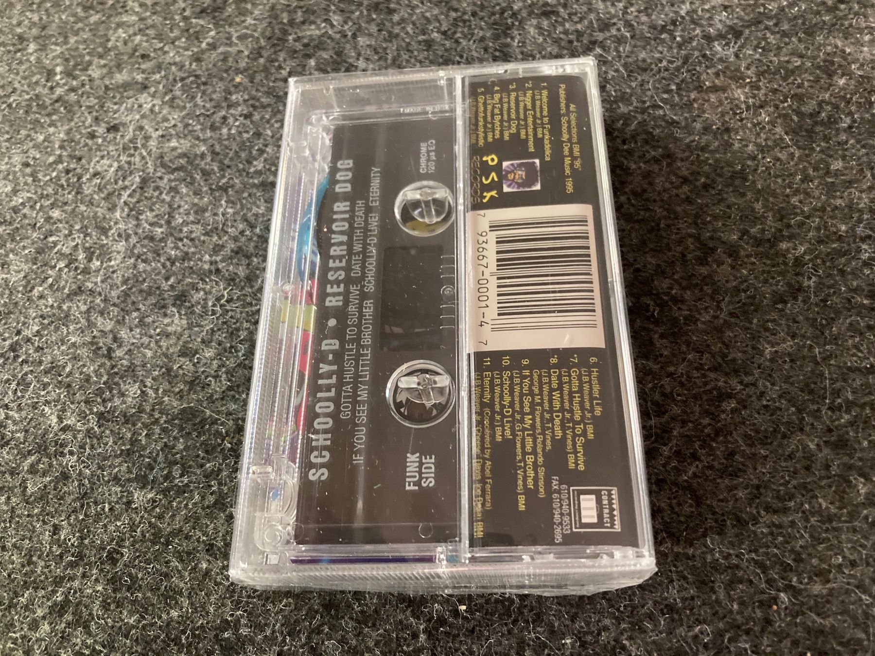 Musicassette: Schoolly D - Reservoir Dog (MC) – Usato da Fribourg venduto da Karushi 2