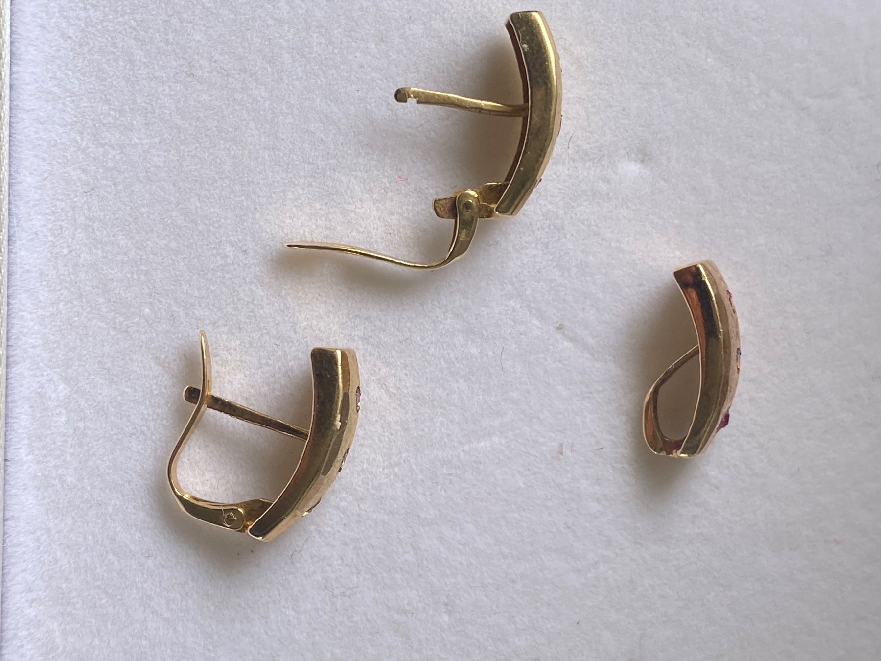 Orecchini pendenti & Orecchini a lobo: Gold Ohrringen mit Anhänger – Usato da Liestal venduto da marieugenia 2
