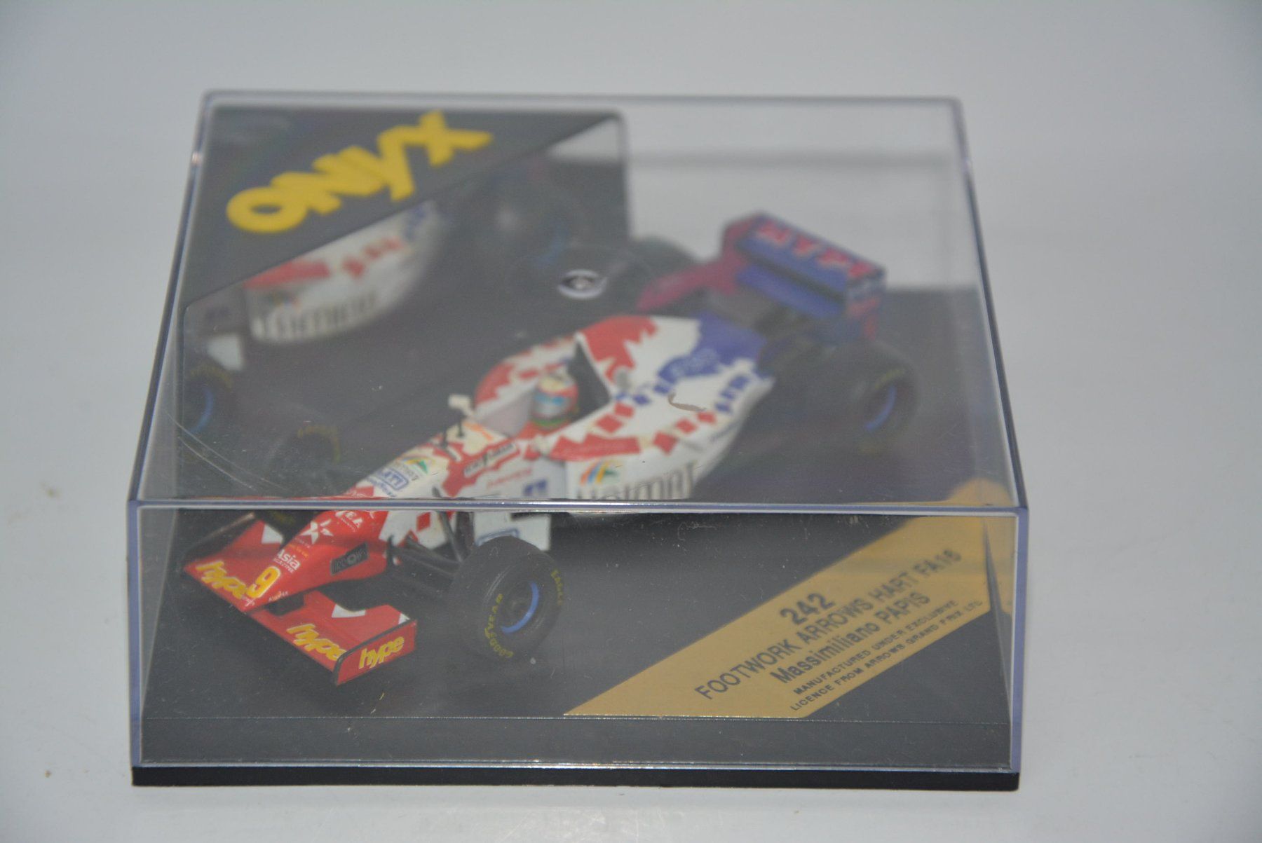 Footwork Arrows Hart FA16 F1 , Massimiliano Papis , Onyx 242 (Neu ...