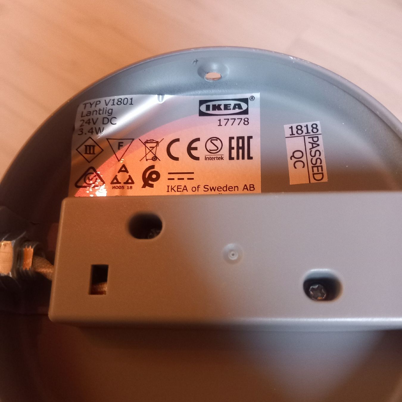 Ikea Lampade: Ikea Wandlampe "Lantlig" – Nuovo (secondo la descrizione) da Dietwil venduto da talulla 1