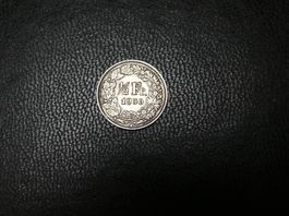 50 Rp. Silbermünze 1950