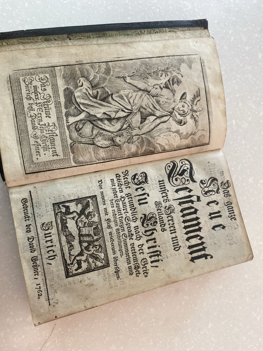 Libri: Testament mit Bilder von 1762 – Usato da Gähwil venduto da 8888ursula 3