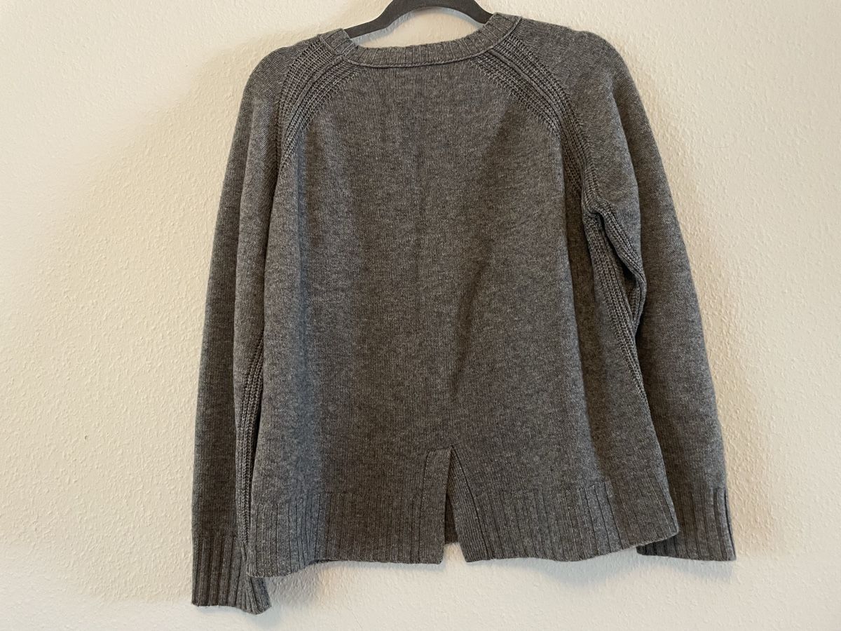 Hemisphere Maglioni & Felpe: Hemisphäre Wolle Kaschmir Pulli grau Gr 42 – Usato da Zürich venduto da Martuski 1