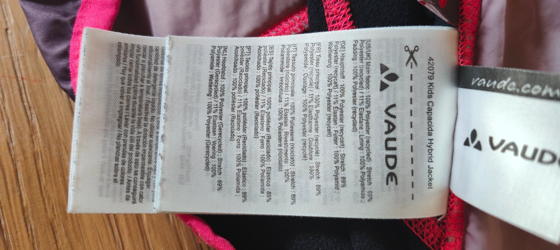 Vaude Giacche & Cappotti: Hybridjacke Vaude - Gr. 134/140 – Usato da Lostorf venduto da prikyb 5