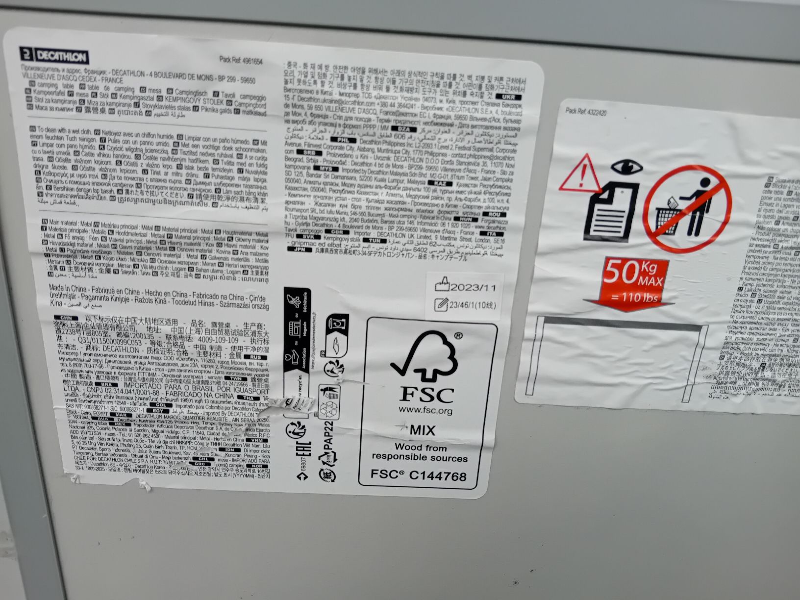 Decathlon Tische: Camping Tischchen Decathlon – Gebraucht aus Zürich von Gillheri 4
