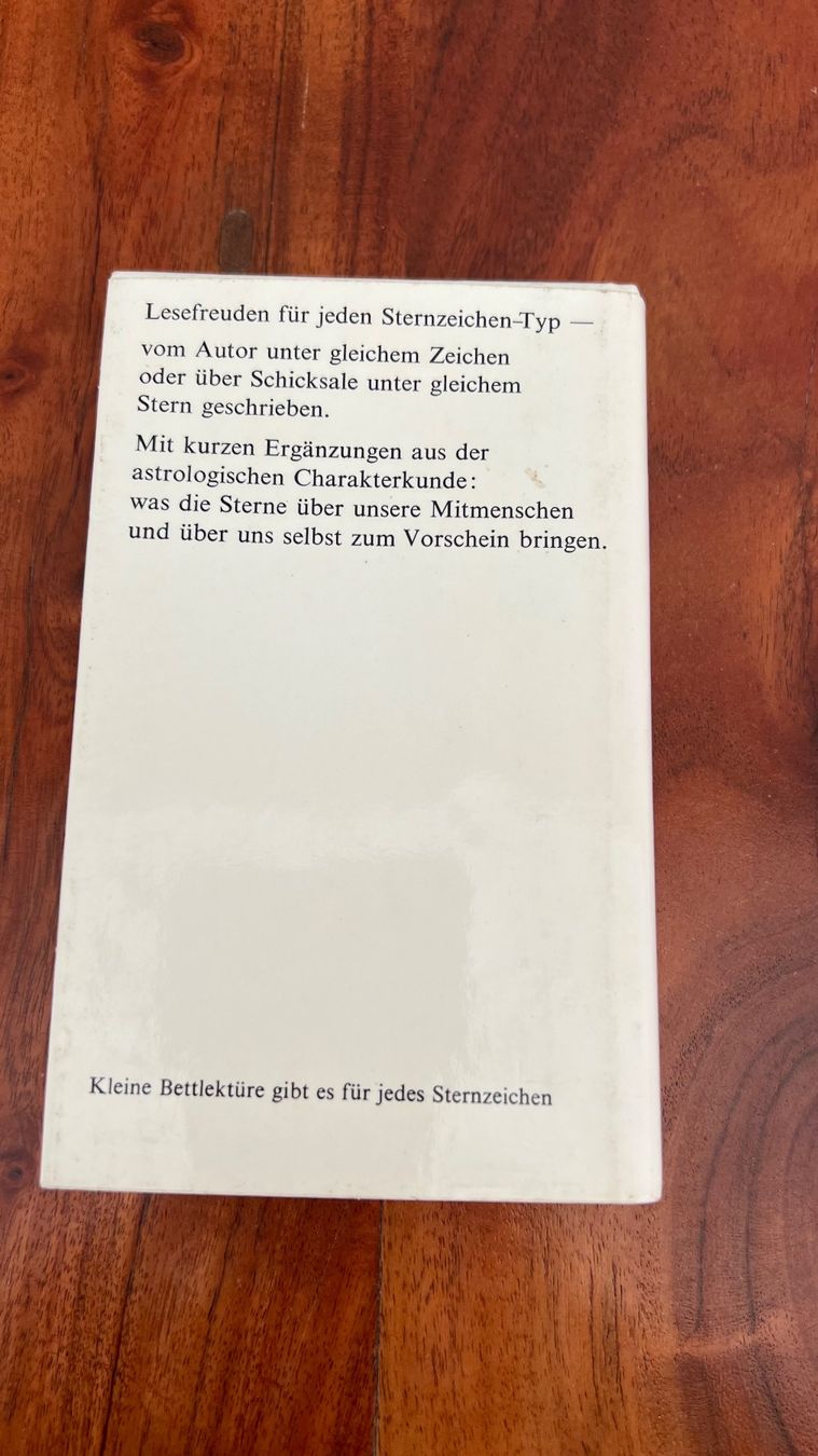 Libri: Kultiges Buch "Zwilling" - Bettlektüre – Usato da Schübelbach venduto da Dolly990_2 1