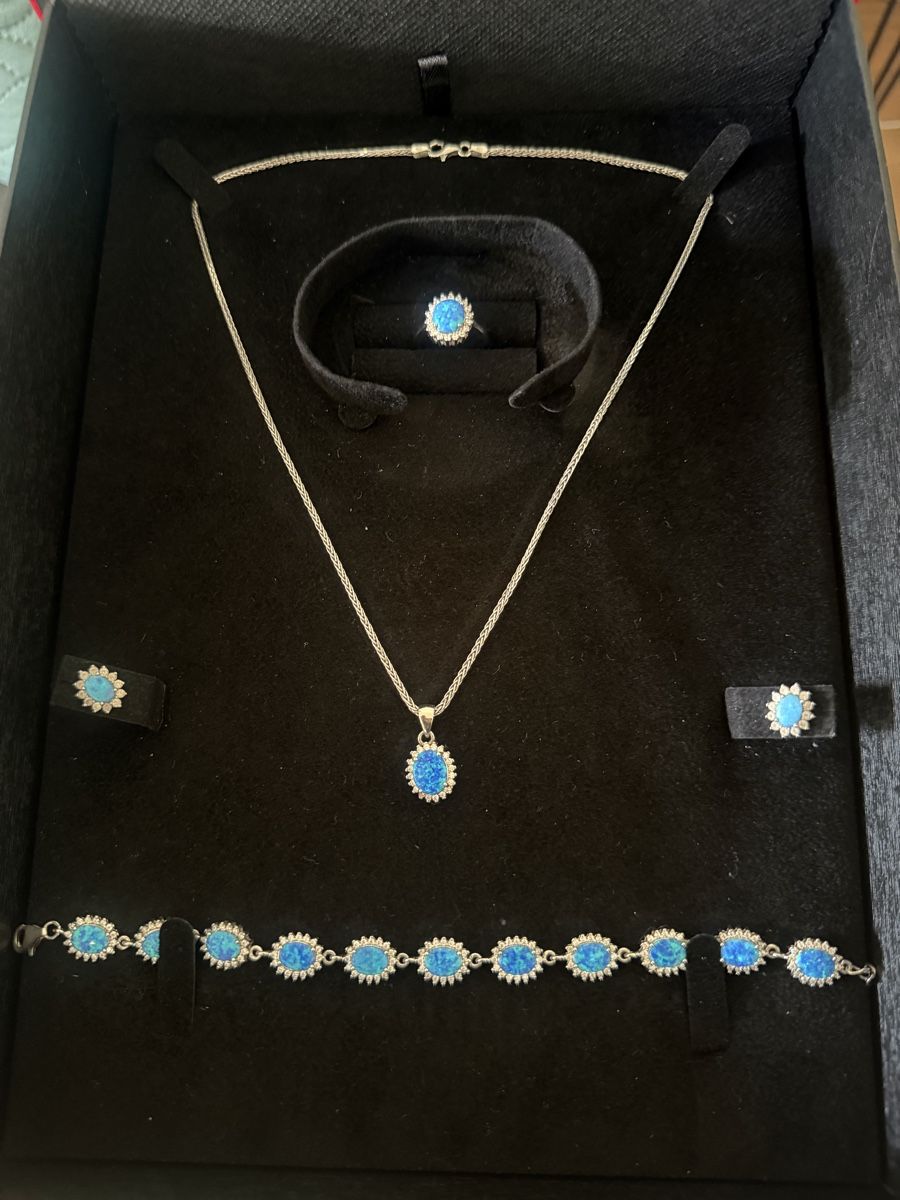 Sonstiger Schmuck: Silberschmuck mit echten Opalen – Neu (gemäss Beschreibung) aus Urdorf von sha_nk9v
