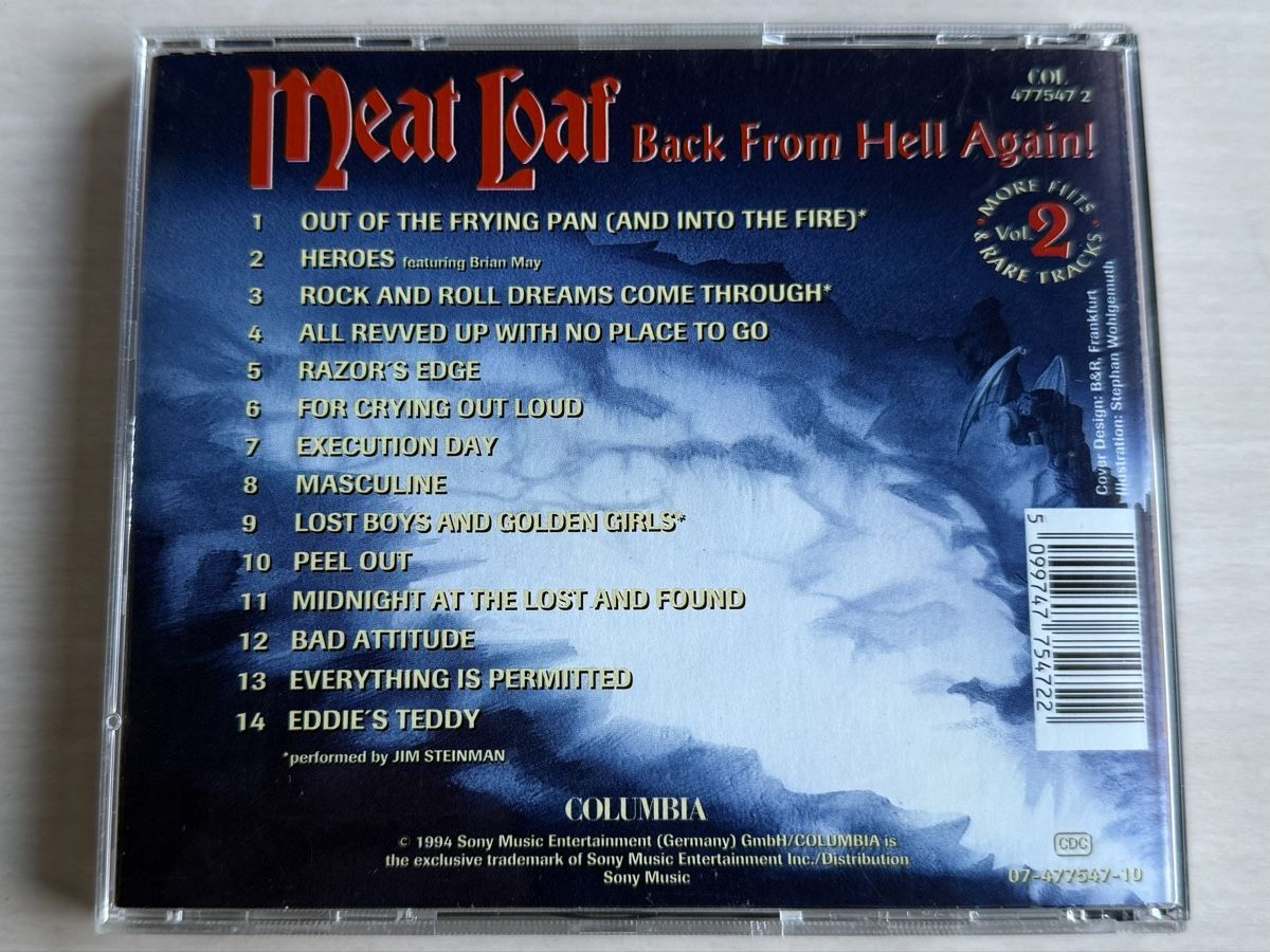 CDs: Meat Loaf - Back From Hell Again! CD – D'occasion à Oberried Brienz par Chyara 1